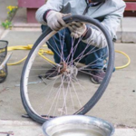 自転車とバイクの修理